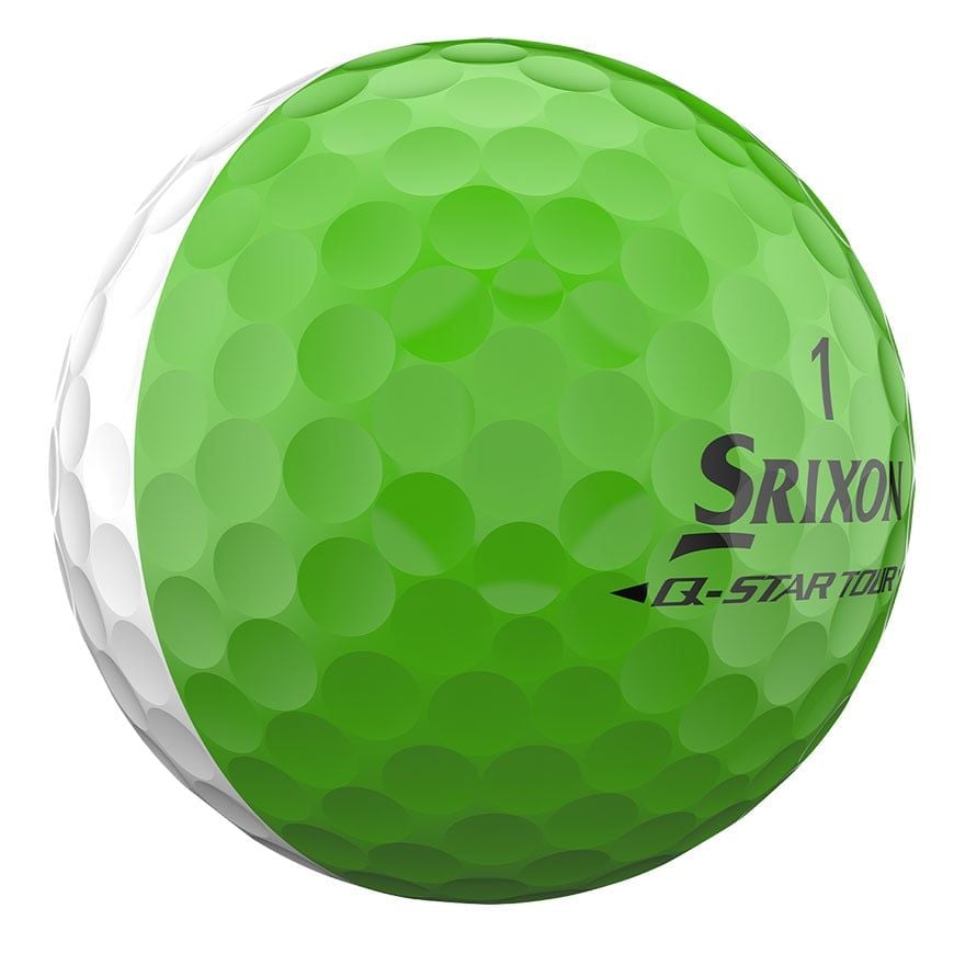 Bóng Golf Srixon Q-Star Tour 6 Divide White/Lime Green | Srixon