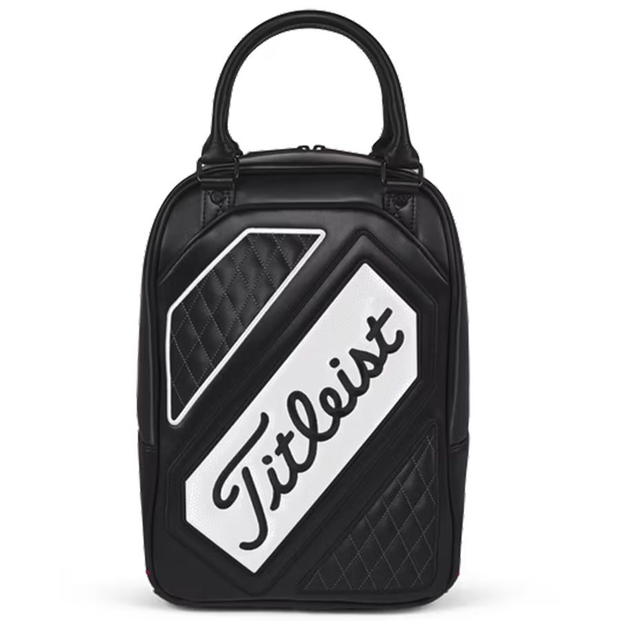 Túi golf cầm tay SHAG BAG BLACK/WHITE TA25SBG-01 | TitleistTúi golf cầm tay SHAG BAG BLACK/WHITE TA25SBG-01 | Titleist
