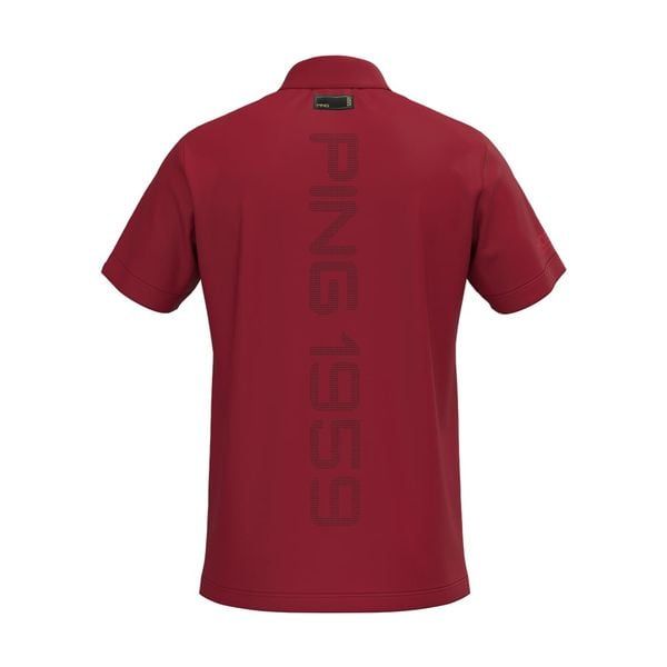 Áo golf nam tay ngắn RED 621-4160281-100 | PING