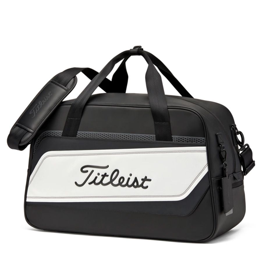 Túi golf xách tay PERFORMANCE BOSTON BAG Black/White - TA25PFBB-01 | TTúi golf xách tay PERFORMANCE BOSTON BAG Black/White - TA25PFBB-01 | Titleist