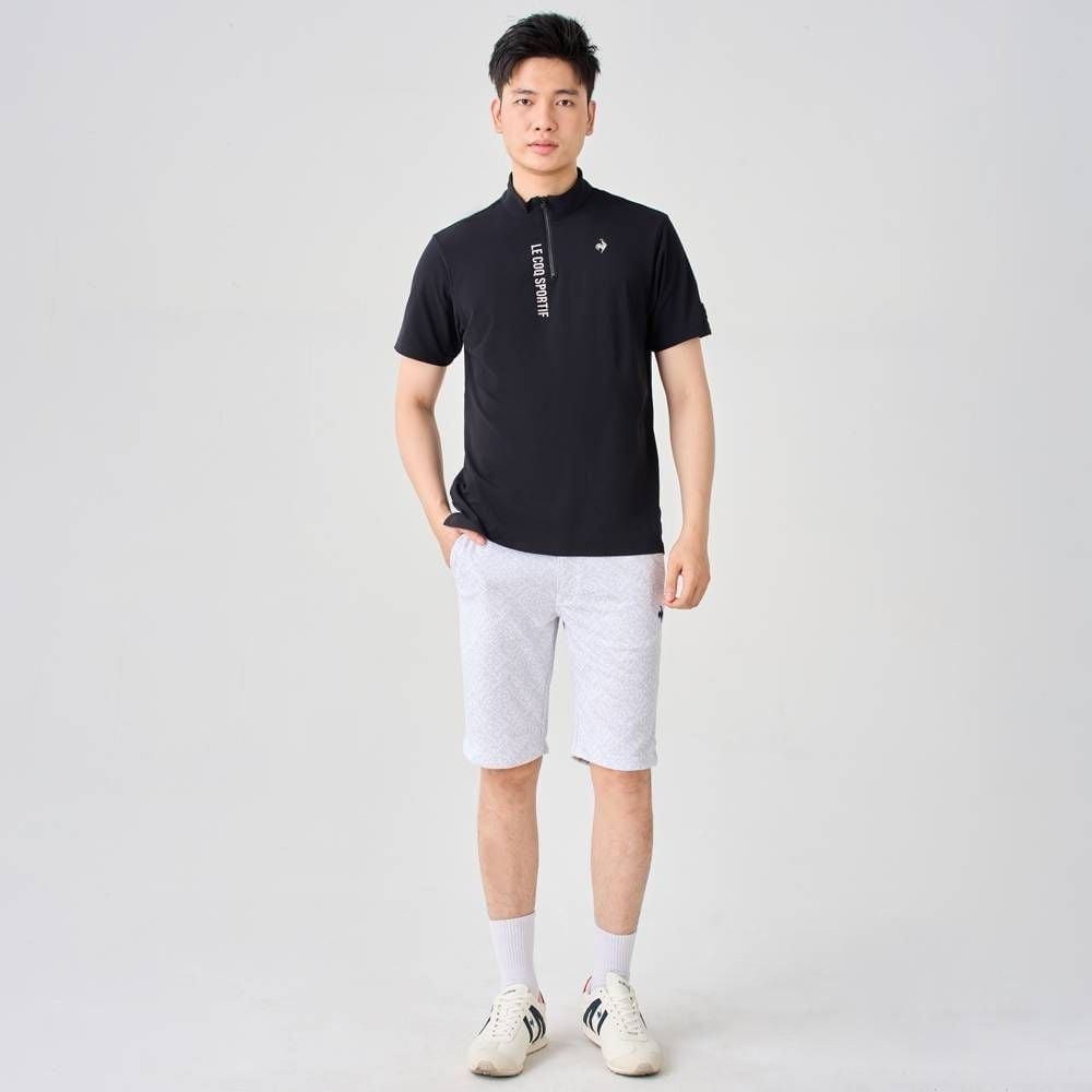 Áo golf tay ngắn nam QGMXJA34V-BK00 | Le Coq Sportif
