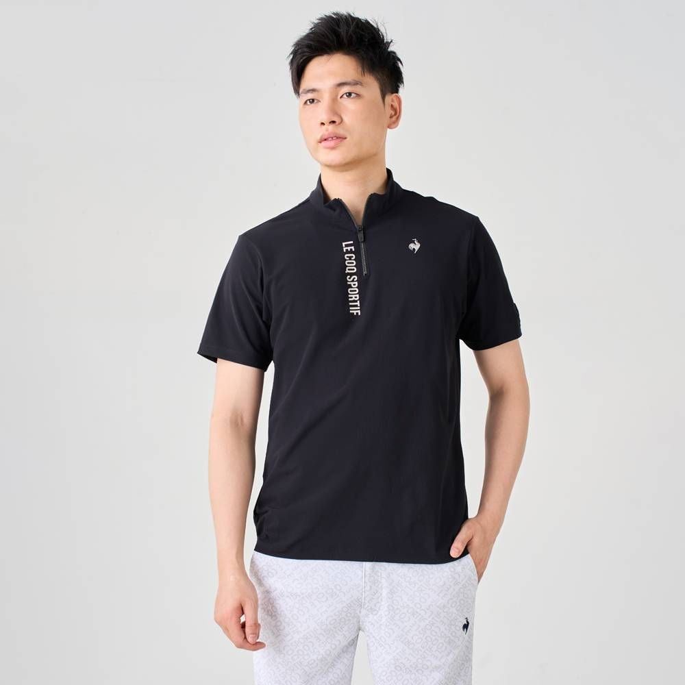 Áo golf tay ngắn nam QGMXJA34V-BK00 | Le Coq Sportif