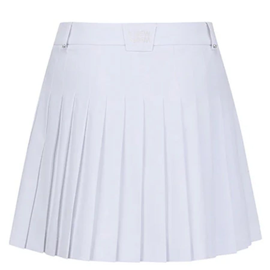 Váy golf Double Layer Pleats Skirt - White AGEMWSQ09WH | Anew Golf