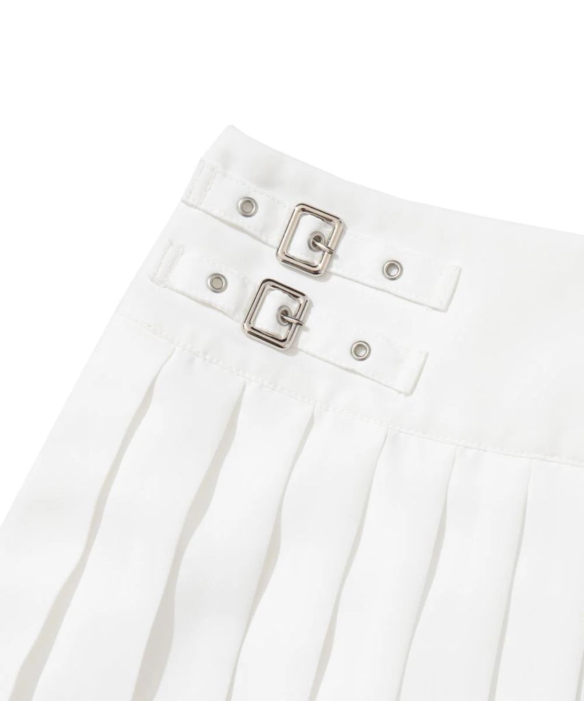 Váy golf Nữ Xếp Ly Women''s Skort MLW-6A-AE32 WHITE | MARK & LONAVáy golf Nữ Xếp Ly Women''s Skort MLW-6A-AE32 WHITE | MARK & LONA