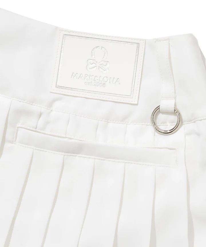 Váy golf Nữ Xếp Ly Women''s Skort MLW-6A-AE32 WHITE | MARK & LONAVáy golf Nữ Xếp Ly Women''s Skort MLW-6A-AE32 WHITE | MARK & LONA