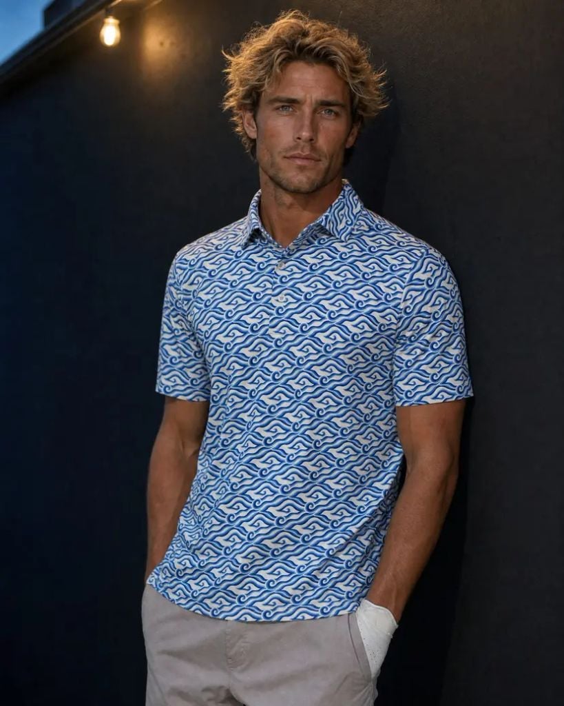 Áo Golf Nam Tay Ngắn Slipstream Polo - Ultracool WS1001011-232 | Wilds