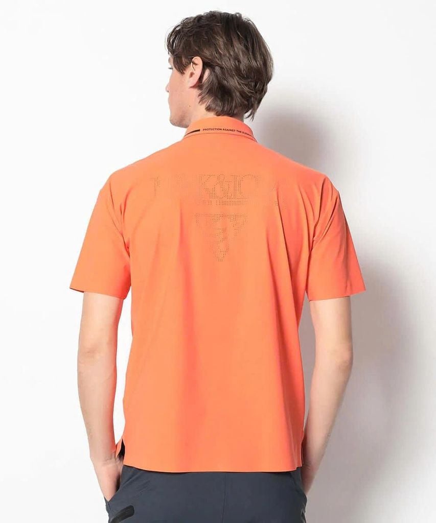 Áo golf nam tay ngắn CD10-CLPL MCM-4A-AP52 (Orange) | MARK & LONA