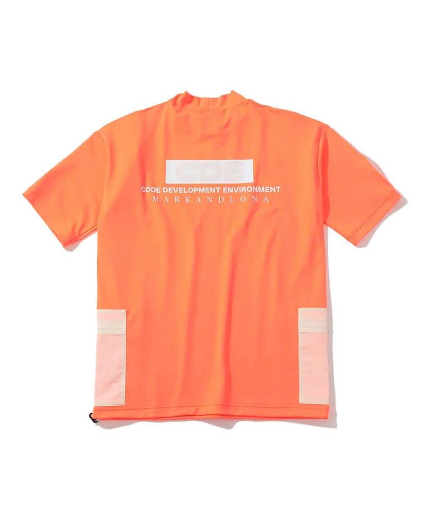 Áo golf nam tay ngắn CD12-DPMT MCM-5A-AA53 (Orange) | MARK & LONA