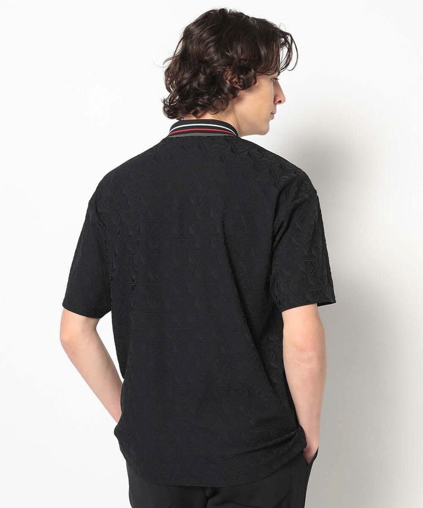 Áo golf nam tay ngắn CD12-GTPL MCM-5A-AP51 (Black) | MARK & LONA