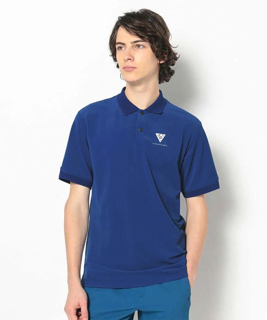 Áo golf nam tay ngắn CD12-MPPL MCM-5A-AP53 (Blue) | MARK & LONA