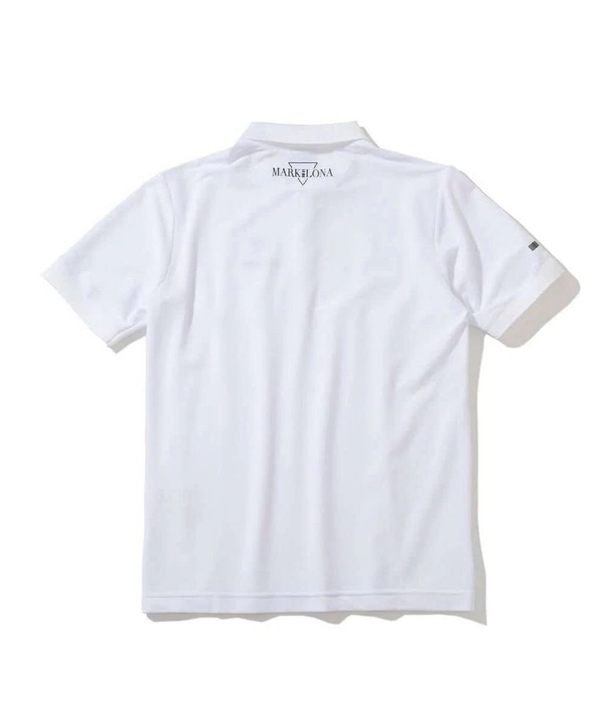 Áo golf nam tay ngắn CD12-MPPL MCM-5A-AP53 (White) | MARK & LONA