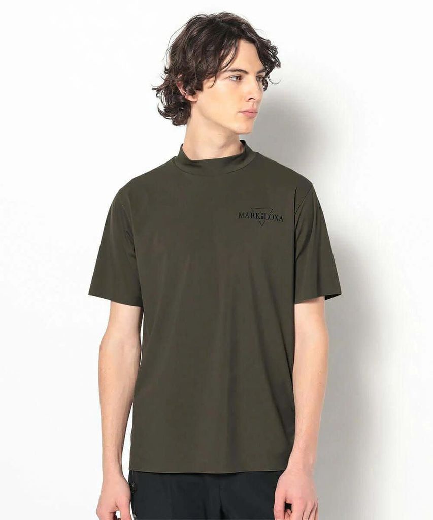 Áo golf nam tay ngắn CD12-STMT MCM-5A-AA51 (Khaki) | MARK & LONA