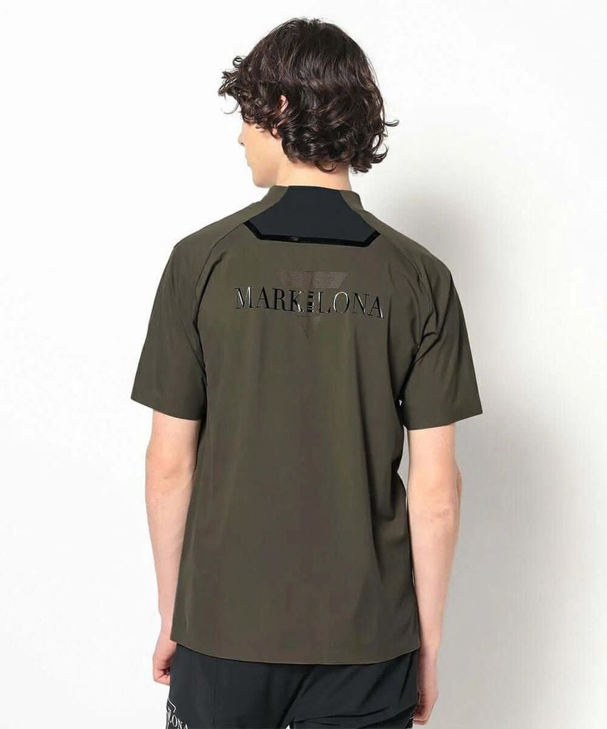 Áo golf nam tay ngắn CD12-STMT MCM-5A-AA51 (Khaki) | MARK & LONA