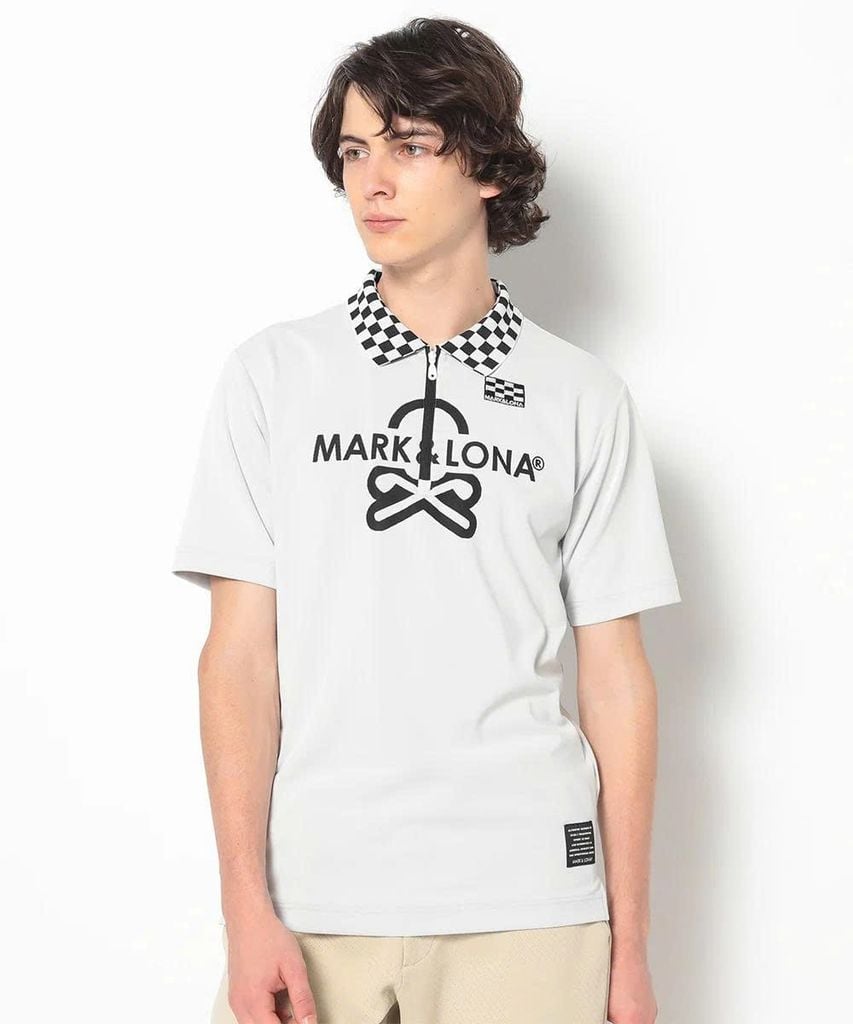 Áo golf nam tay ngắn Ever Precision Flag Polo MLM-5A-AP05 (White) | MA