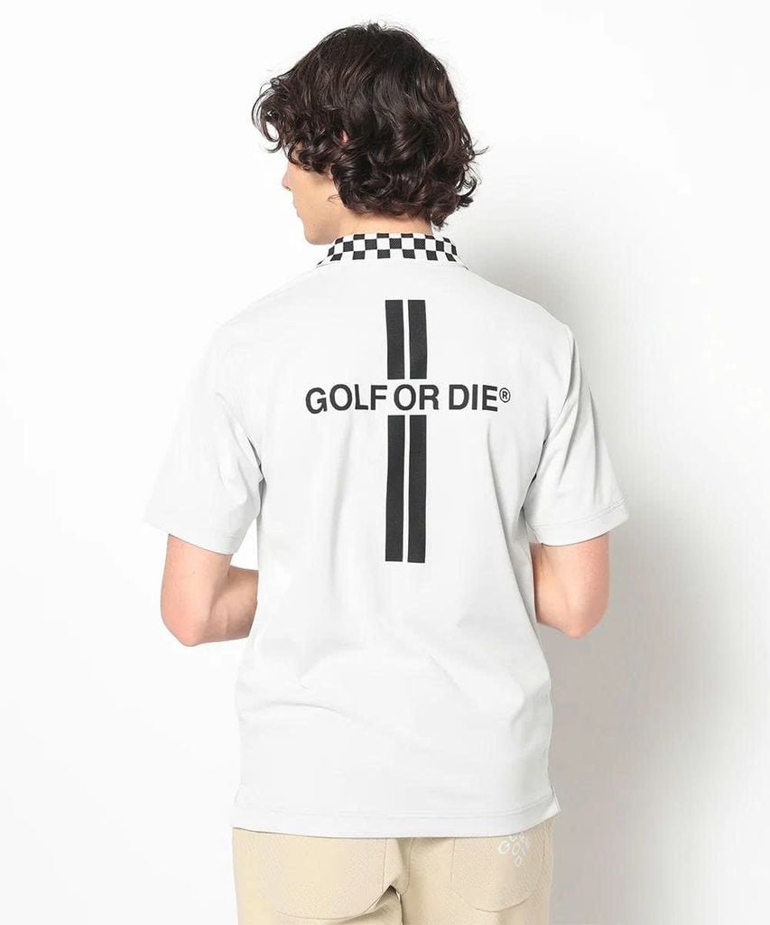 Áo golf nam tay ngắn Ever Precision Flag Polo MLM-5A-AP05 (White) | MA
