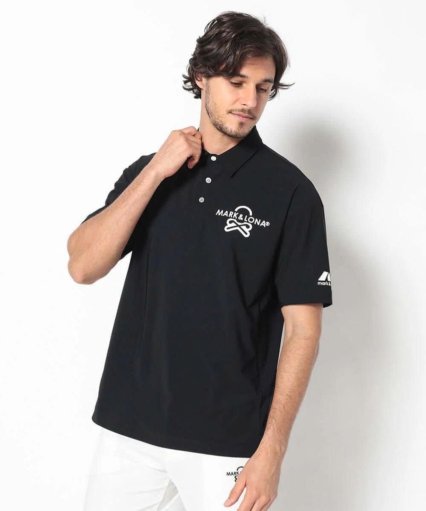 Áo golf nam tay ngắn Option Performance Polo MLM-5A-AP01 (Black) | MAR