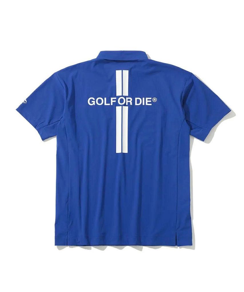Áo golf nam tay ngắn Option Performance Polo MLM-5A-AP01 (Blue) | MARK