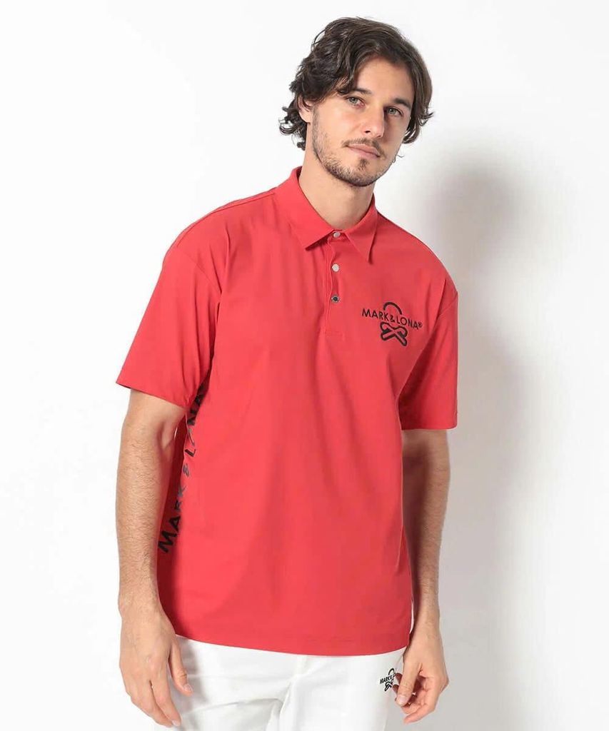 Áo golf nam tay ngắn Option Performance Polo MLM-5A-AP01 (Red) | MARK
