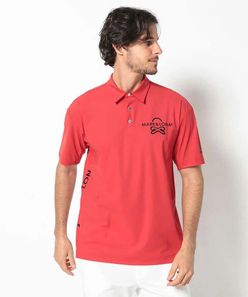 Áo golf nam tay ngắn Option Performance Polo MLM-5A-AP01 (Red) | MARK