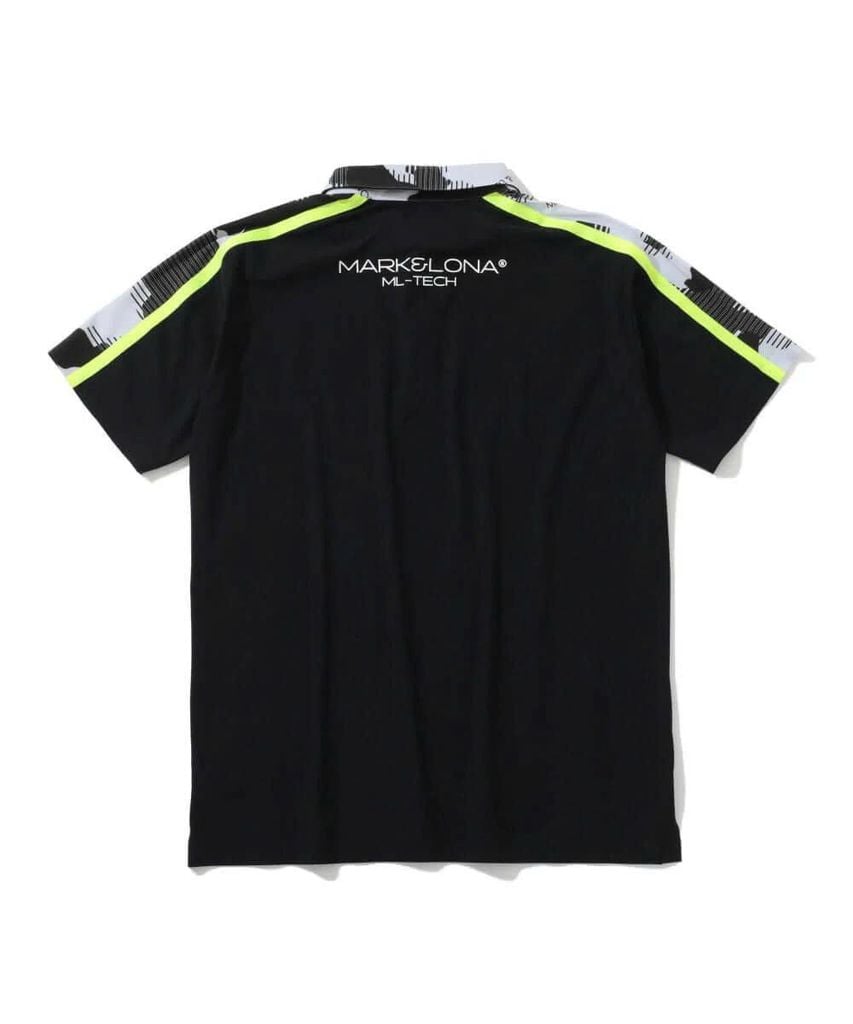 Áo golf nam tay ngắn Flow Performance Polo MLM-5A-AP10 (Black) | MARK