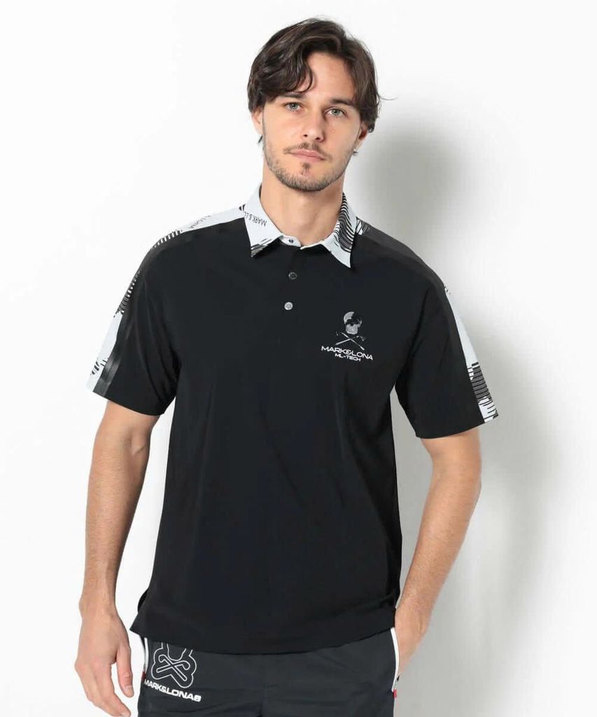 Áo golf nam tay ngắn Flow Performance Polo MLM-5A-AP10 (Black) | MARK