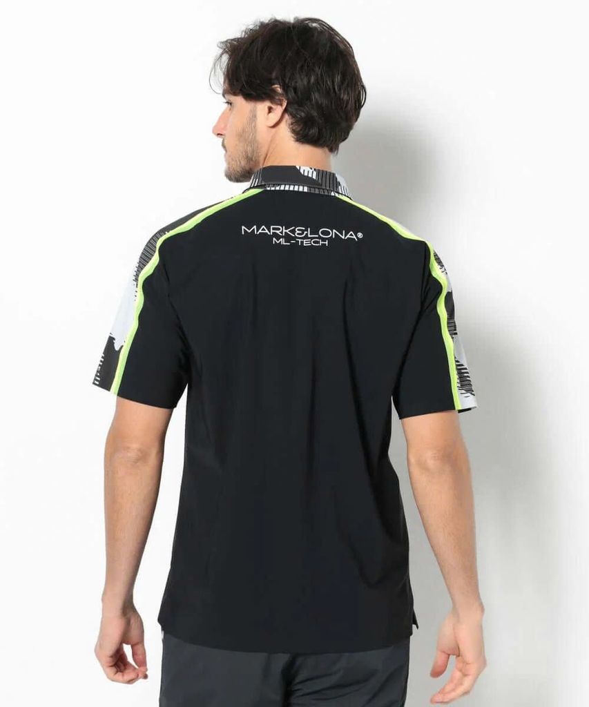 Áo golf nam tay ngắn Flow Performance Polo MLM-5A-AP10 (Black) | MARK
