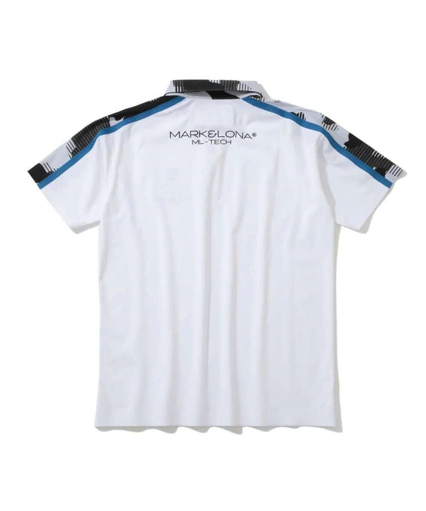 Áo golf nam tay ngắn Flow Performance Polo MLM-5A-AP10 (White) | MARK