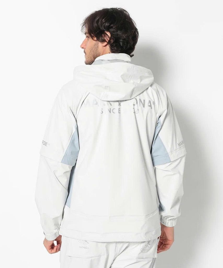 Áo khoác nam MLPro 2-Way Weather Jacket MLM-5A-AL01 (White) | MARK &