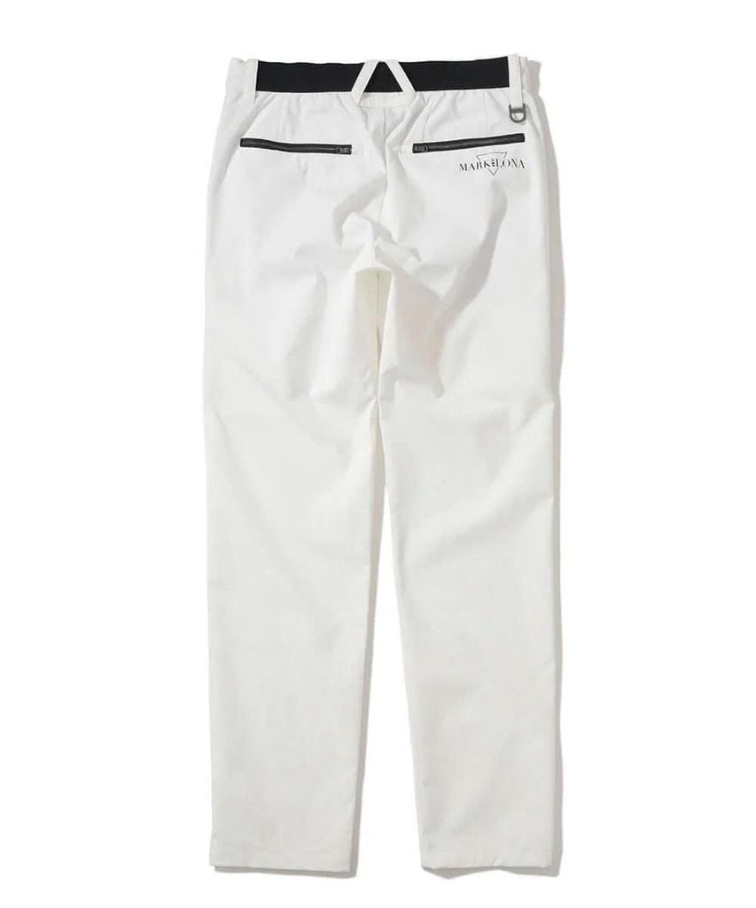 Quần dài golf nam CD12-CMPT MCM-5A-AT50 (White) | MARK & LONA