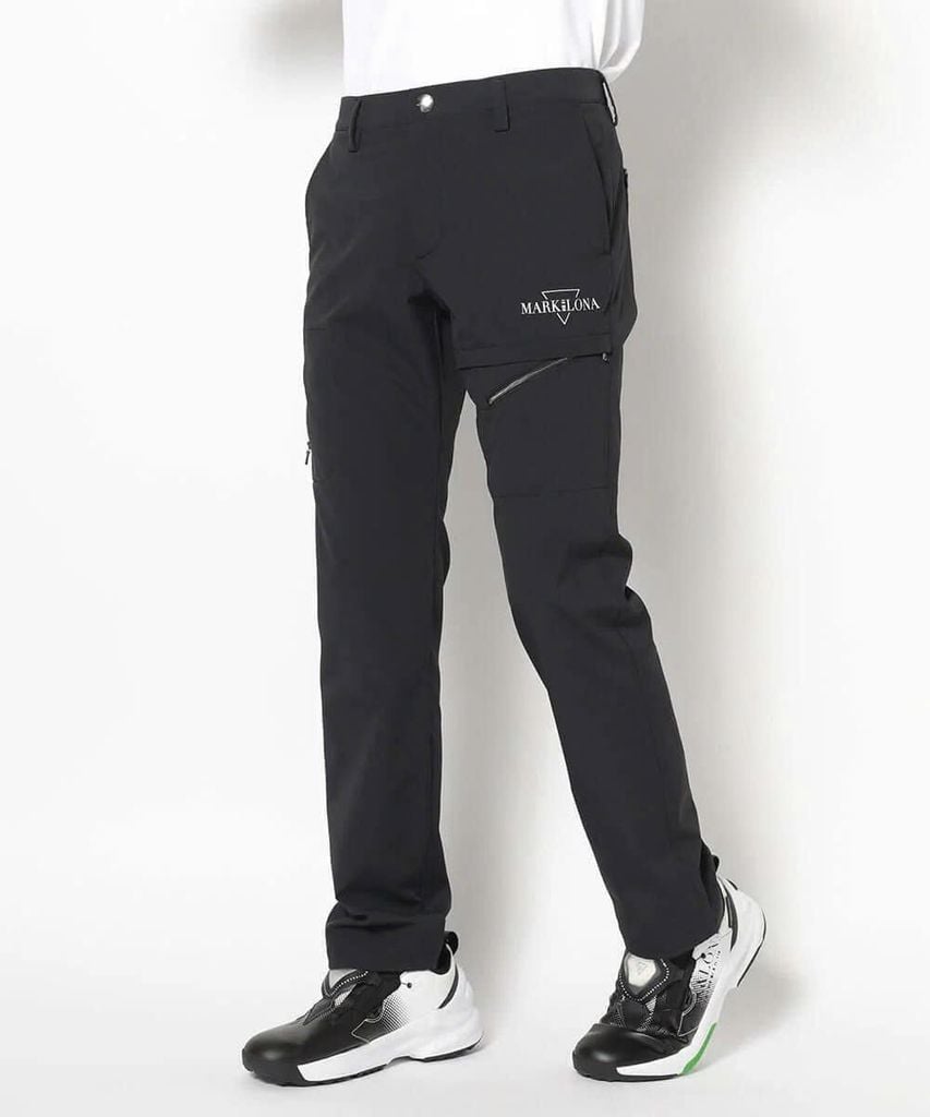 Quần dài golf nam CD12-CMPT MCM-5A-AT50 (Black) | MARK & LONA