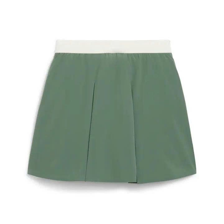 Váy golf PUMA x QGC W PLEATED SKIRT - Deep Forest 62577502 | PUMA