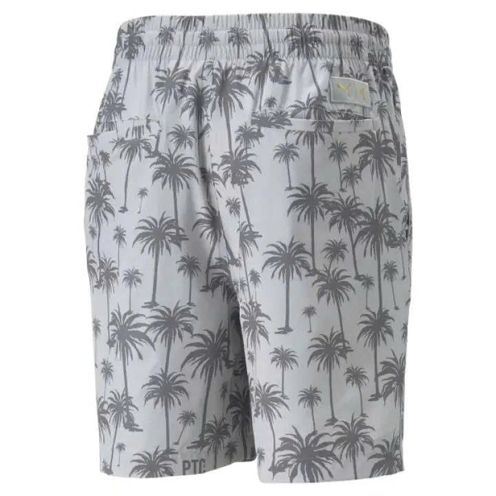 Quần short golf nam Puma x PTC Palm Short - High Rise-QUIET SHADE 5368