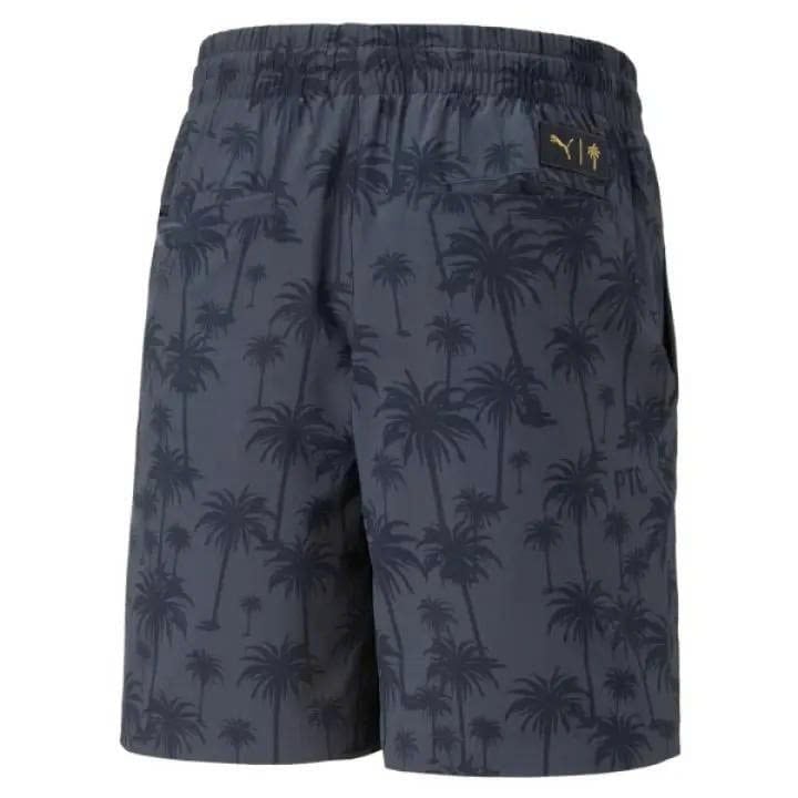 Quần short golf nam Puma x PTC Palm Short - Navy Blazer 53687402 | PUM