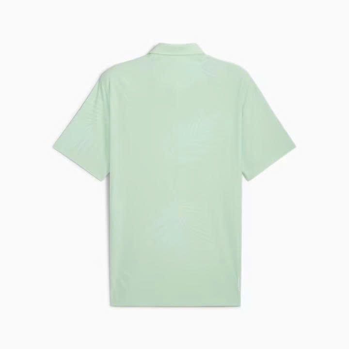 Áo golf nam tay ngắn PUMA x PTC JACQUARD POLO - Fresh Mint 62396405 |