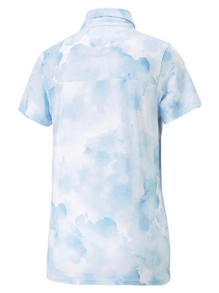 Áo golf nữ tay ngắn W Mattr Cloudy Polo - Day Dream 53749508 | PUMA