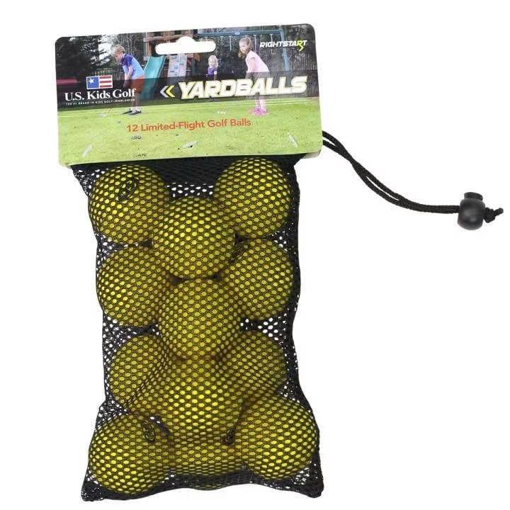 Bóng tập trẻ em Yard Ball Dozen Yellow, with mesh bag Yellow - Yellow