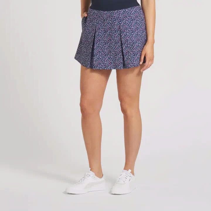 Váy golf W Soto Pleated Skirt - Deep Navy / Magenta Gleam 62690602 | P