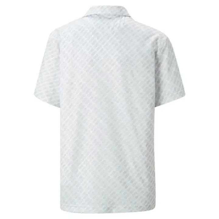 Áo golf tay ngắn trẻ em Mattr Pineapples Polo Boys - Evening Sky 53977