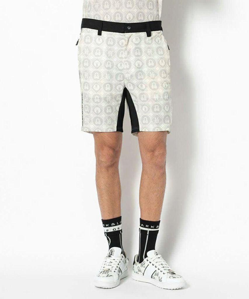 Quần shorts golf nam B.O.C Mesh Shorts MLM-5A-AT19 (Ivory) | MARK & LO