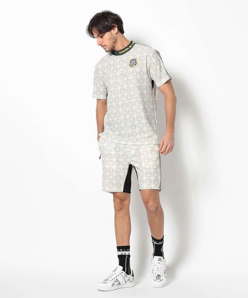 Quần shorts golf nam B.O.C Mesh Shorts MLM-5A-AT19 (Ivory) | MARK & LO