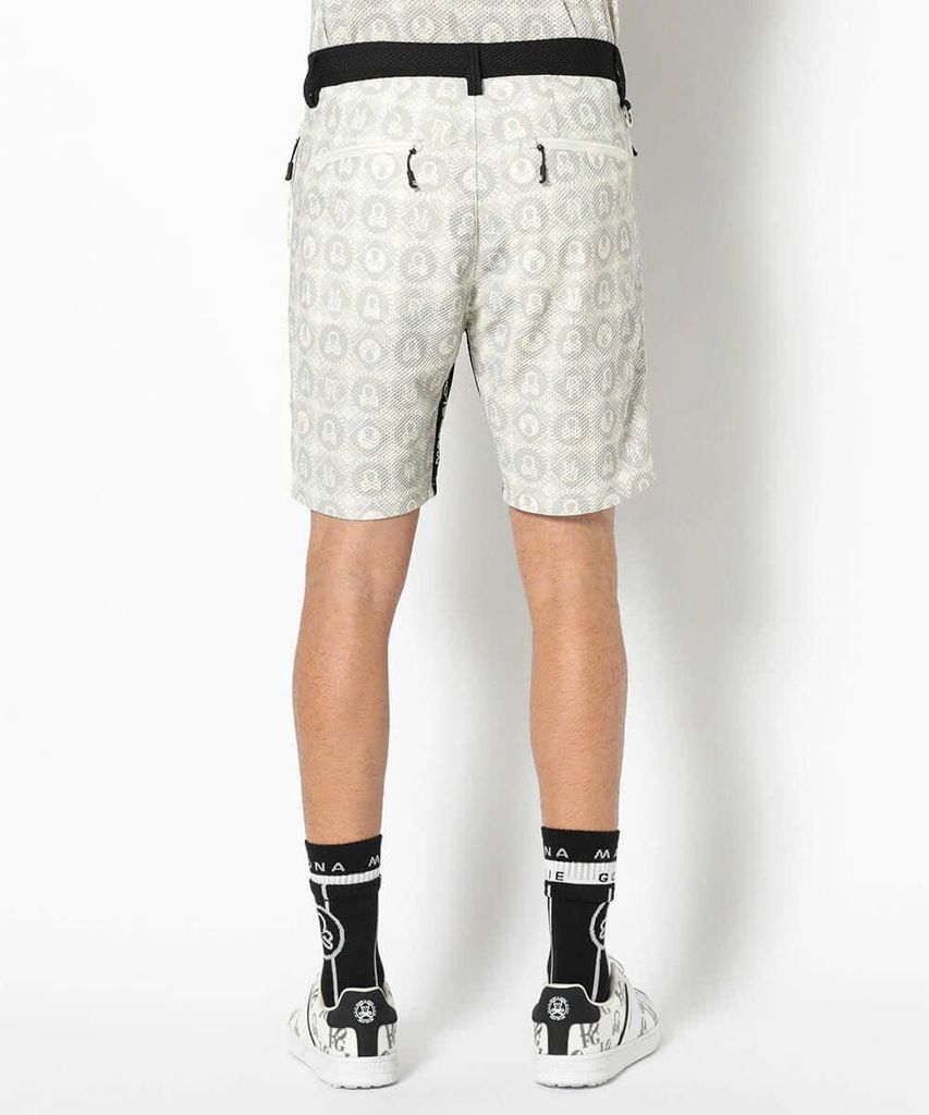 Quần shorts golf nam B.O.C Mesh Shorts MLM-5A-AT19 (Ivory) | MARK & LO
