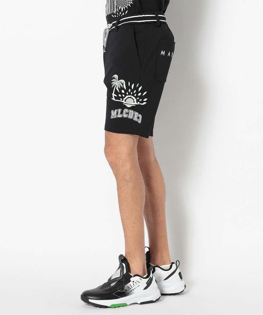 Quần shorts golf nam CD12-GZSP MCM-5A-AT60 (Black) | MARK & LONA
