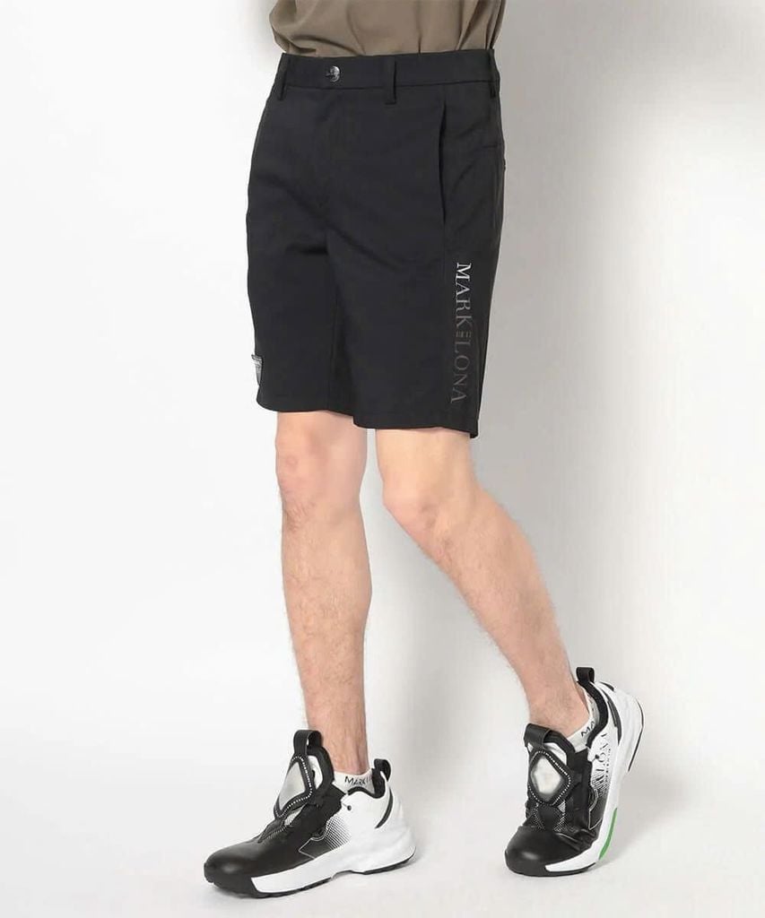 Quần shorts golf nam CD12-PCSP MCM-5A-AT53 (Black) | MARK & LONA