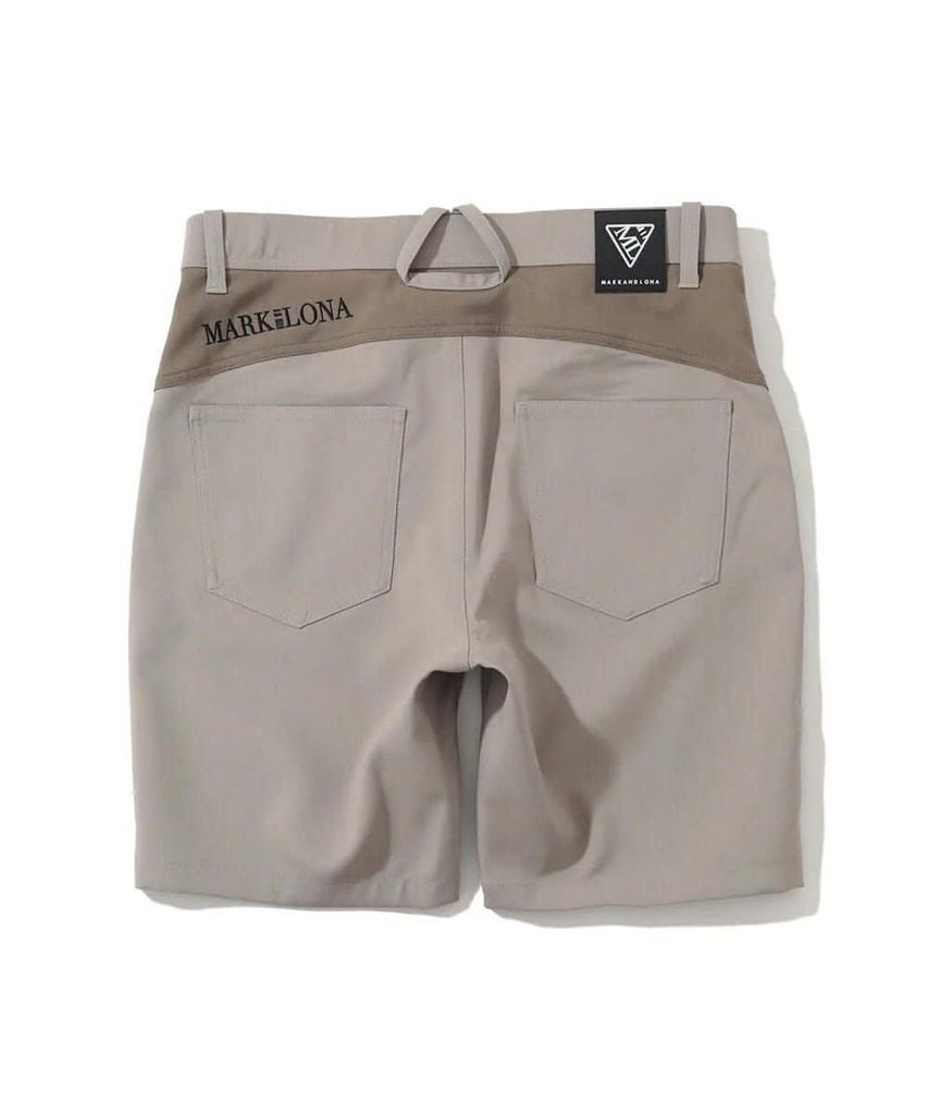 Quần shorts golf nam CD12-STFS MCM-5A-AT59 (Beige) | MARK & LONA