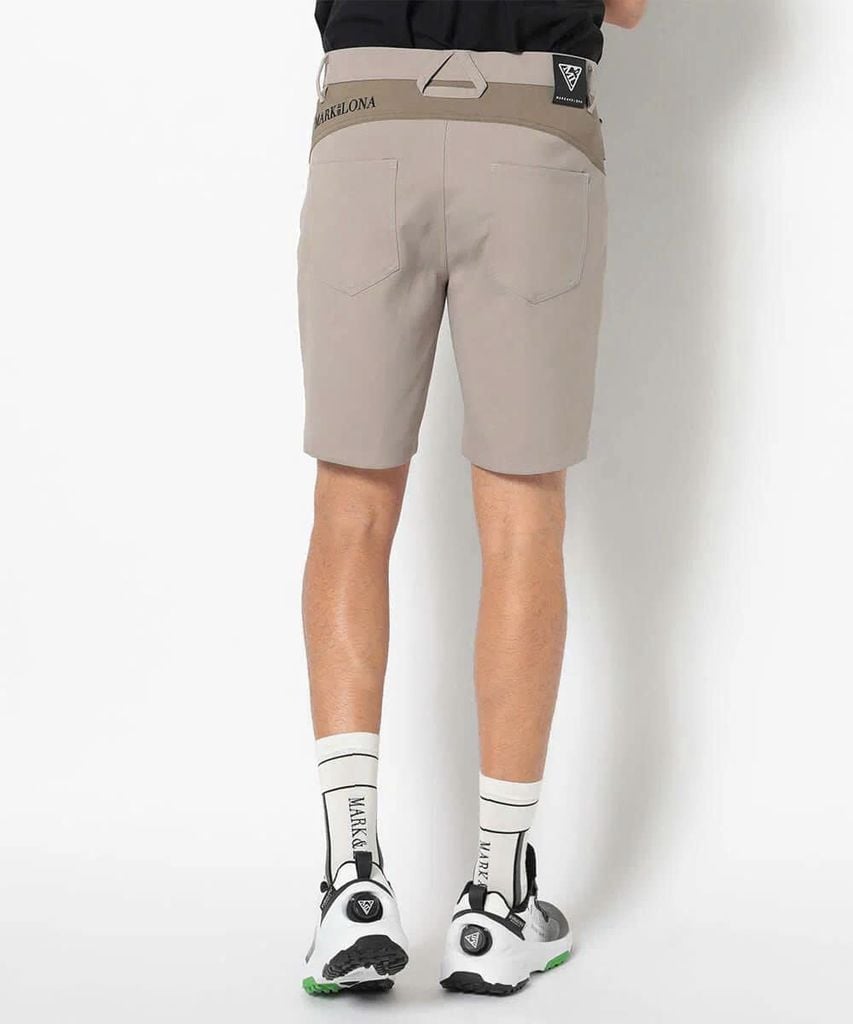 Quần shorts golf nam CD12-STFS MCM-5A-AT59 (Beige) | MARK & LONA