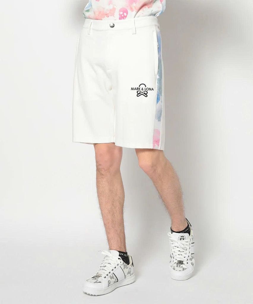 Quần shorts golf nam Pulse Camo Structured knit Shorts MLM-5A-AT09 (Wh