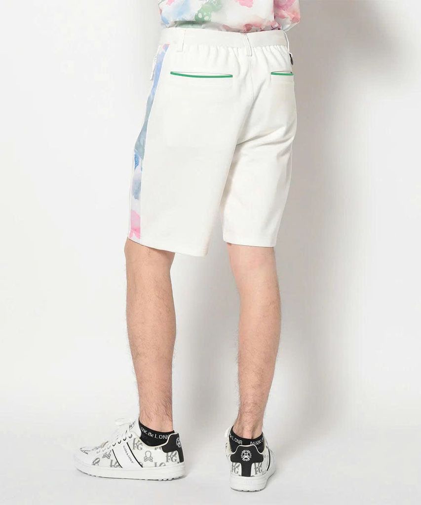 Quần shorts golf nam Pulse Camo Structured knit Shorts MLM-5A-AT09 (Wh