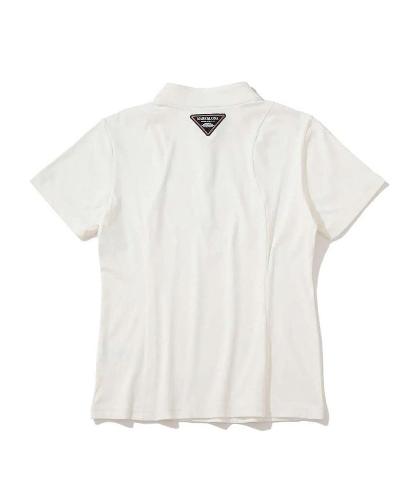 Áo golf nữ tay ngắn CD12-BLHT MCW-5A-AA50 (White) | MARK & LONA