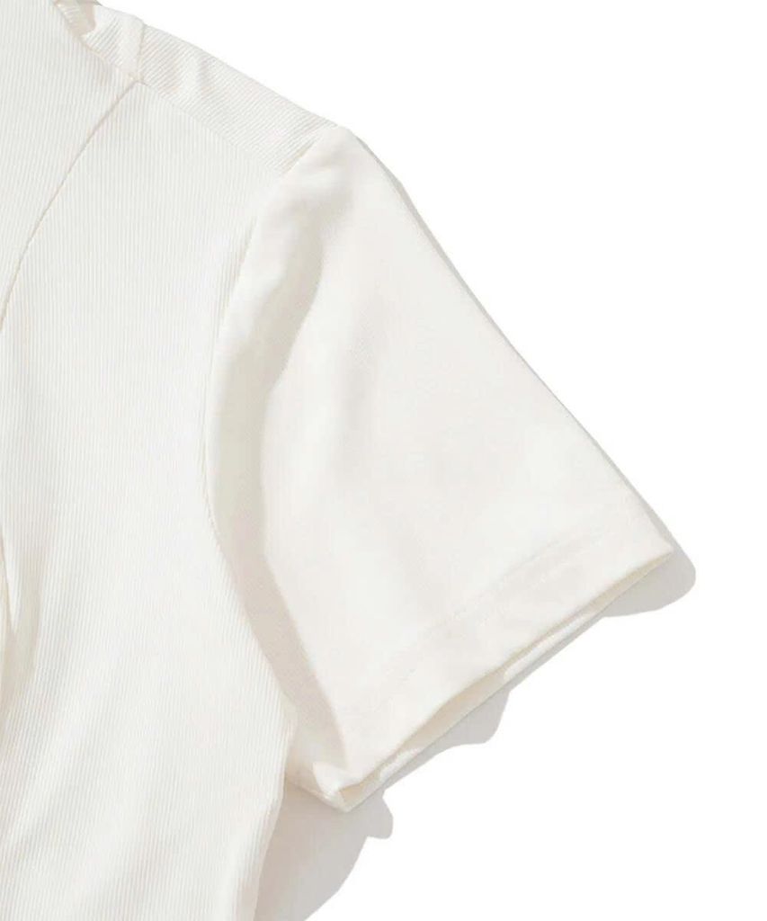 Áo golf nữ tay ngắn CD12-BLHT MCW-5A-AA50 (White) | MARK & LONA