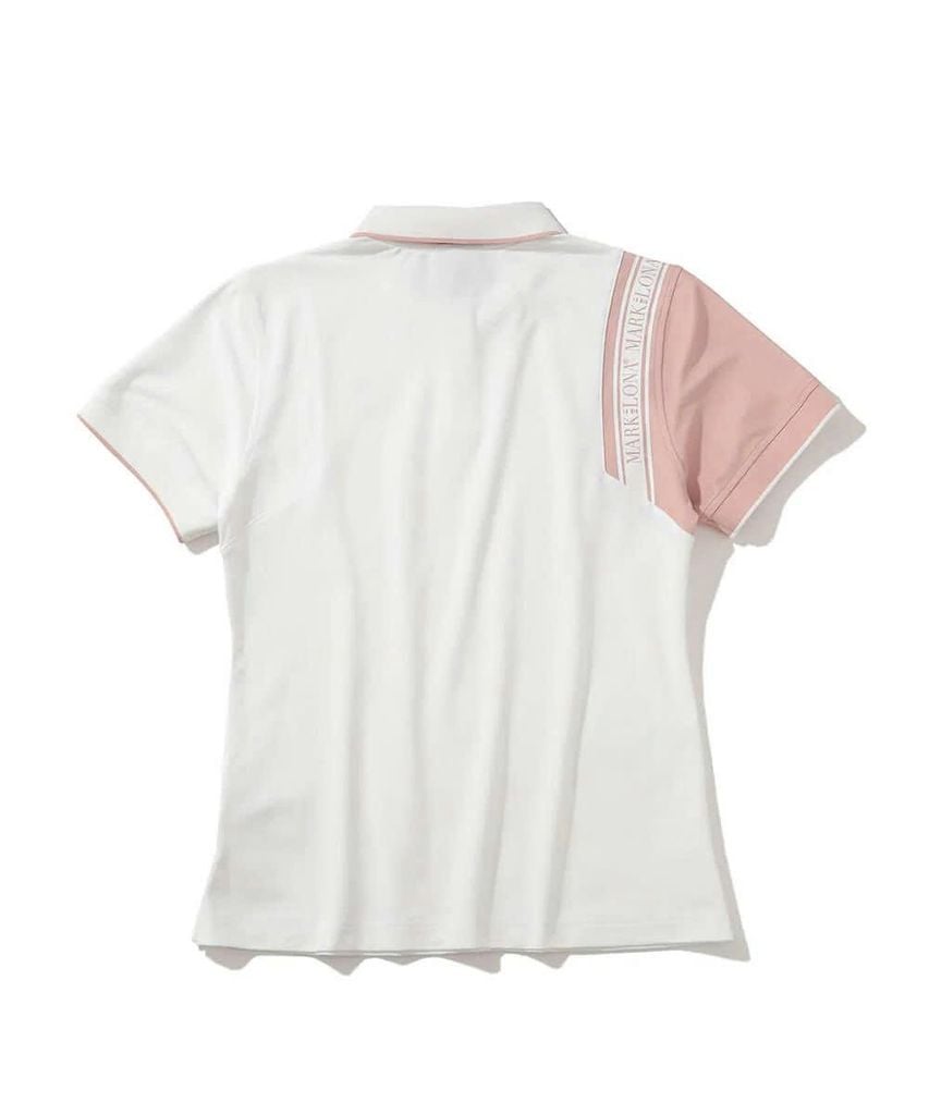 Áo golf nữ tay ngắn CD12-HSPL MCW-5A-AP50 (Pink) | MARK & LONA